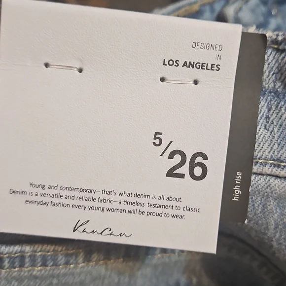 NWT Kancan High-Rise Denim Shorts - Picture 7 of 8